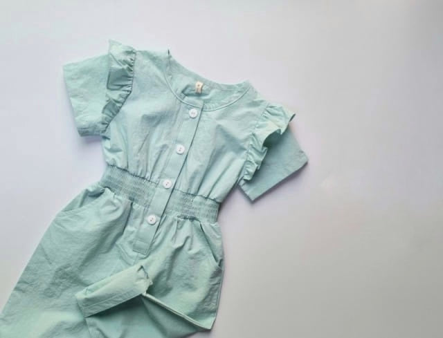 Smocking jumpsuit