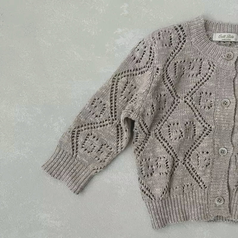 Adult GG knit cardigan