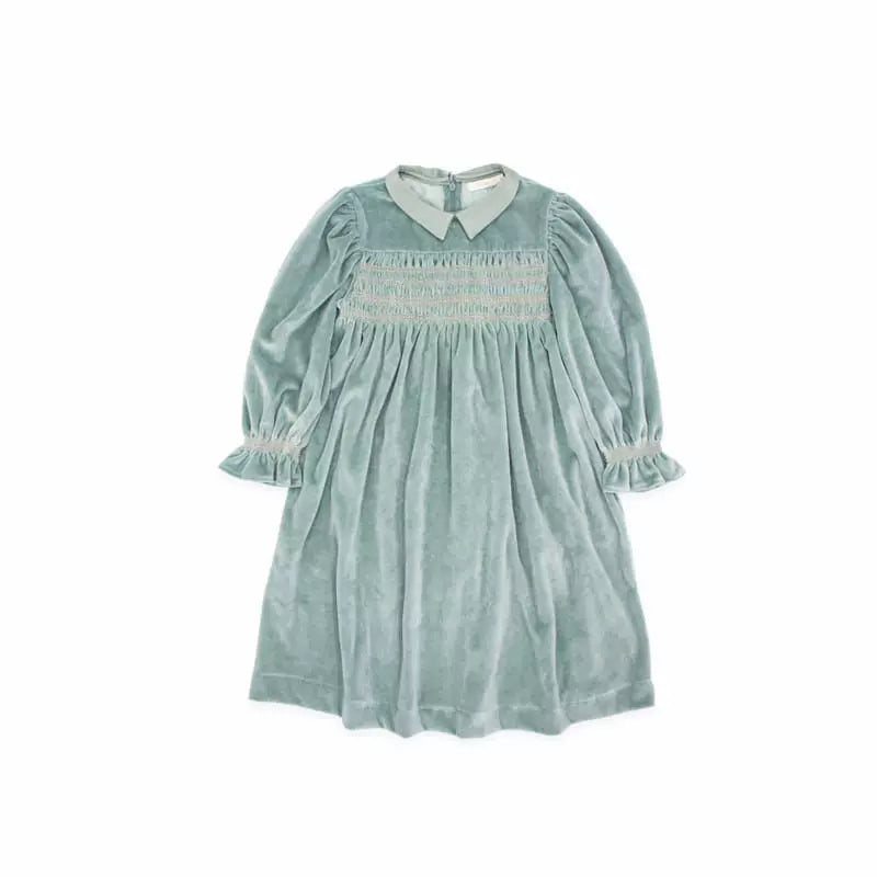 Elle smocked dress & hairband