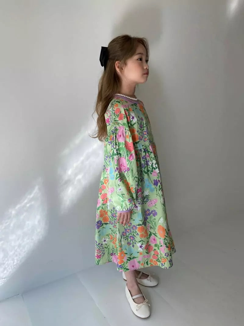 Flower garden dress