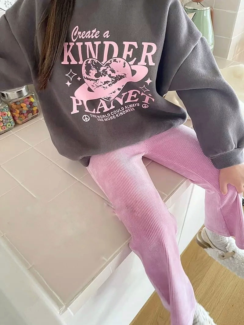 Kinder planet sweatshirt