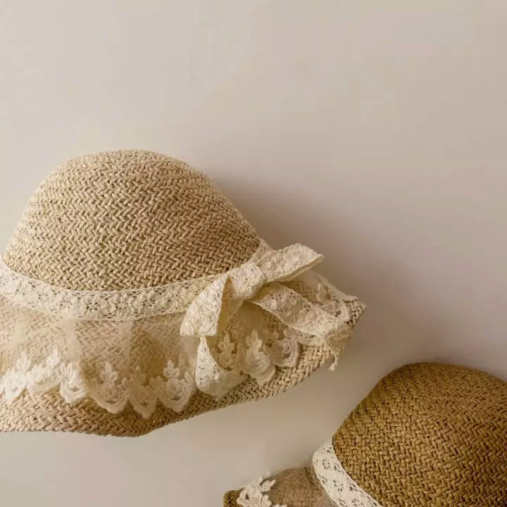 Mesh lace hat