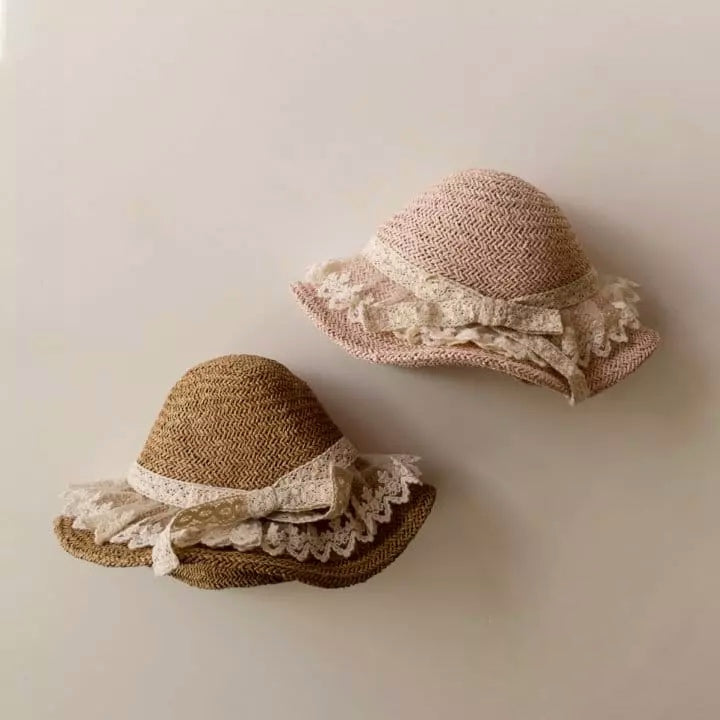 Mesh lace hat