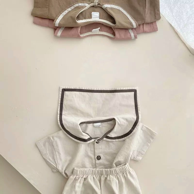 Baby sailor top bloomer set