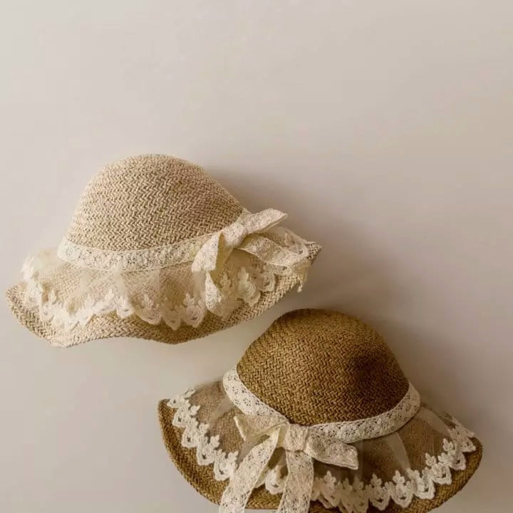 Mesh lace hat