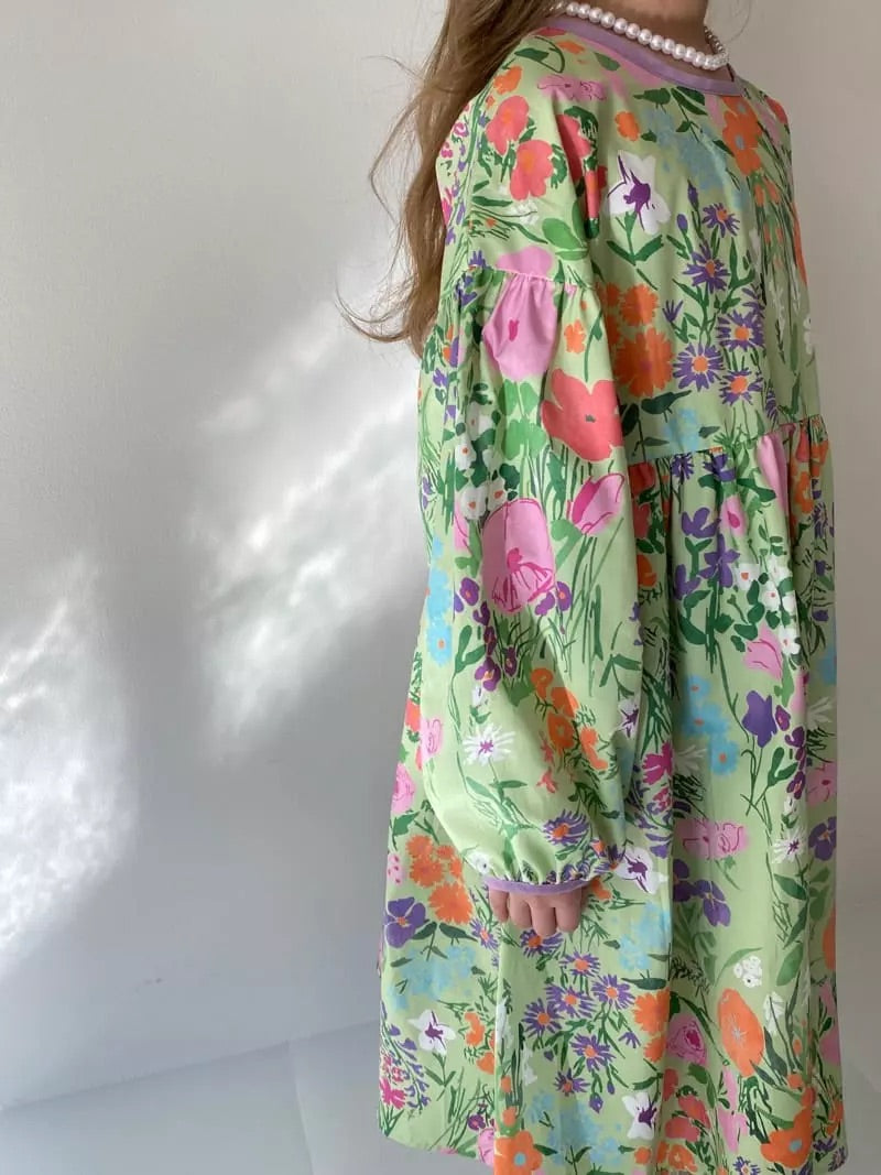 Flower garden dress