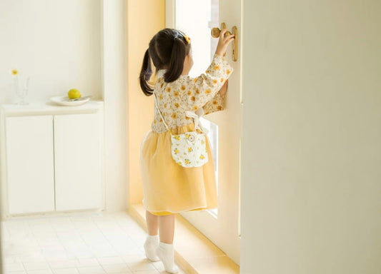 Yellow Floral hanbok