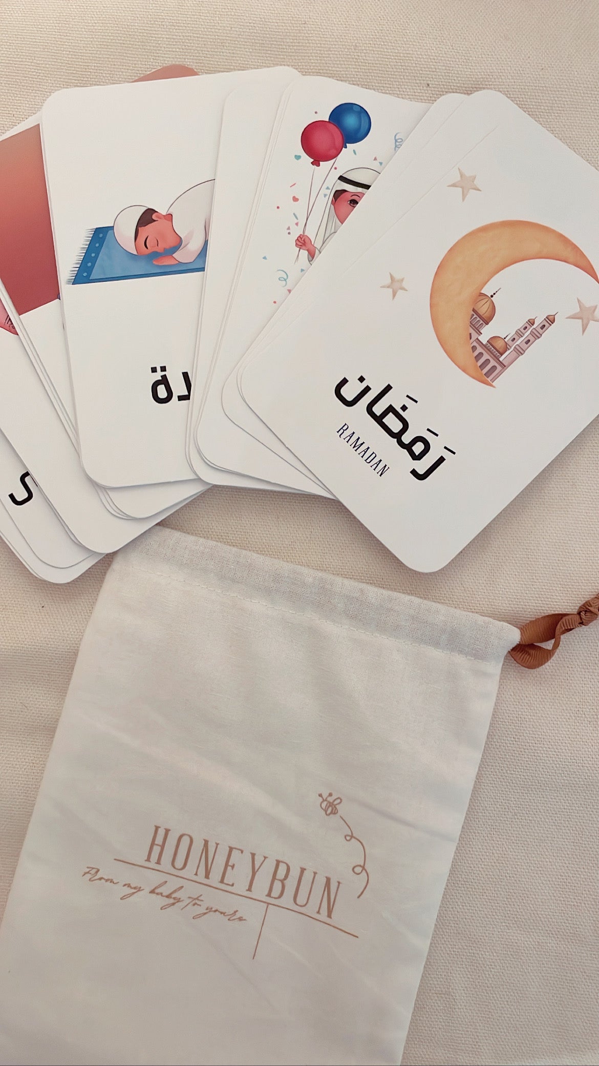 Flash cards set