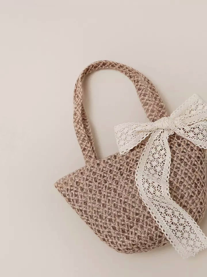 Picnic straw bag